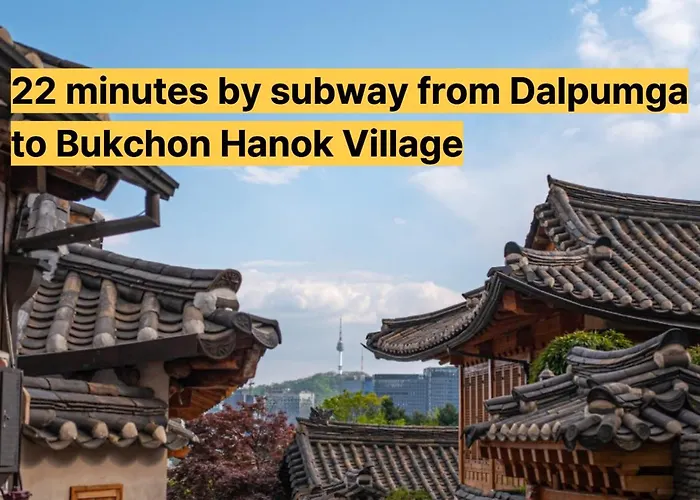 Dalpumga ##up To 6 People # Subway 3 Min # Airport Bus 2 Min # Hyehwa 9 Min # D0ngdaemun 12 Min # Myeongd0ng 17 Min # Station 20 Min # Gyeongbokgung Palace, Bukchon Hanok Village, 25 Min # Seongsu, Hongdae 35 Min # Itaewon 30 Min # Gangnam 40 M Сеул