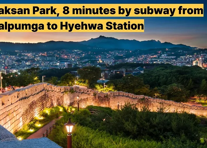 Апартаменты Dalpumga ##up To 6 People # Subway 3 Min # Airport Bus 2 Min # Hyehwa 9 Min # D0ngdaemun 12 Min # Myeongd0ng 17 Min # Station 20 Min # Gyeongbokgung Palace, Bukchon Hanok Village, 25 Min # Seongsu, Hongdae 35 Min # Itaewon 30 Min # Gangnam 40 M Сеул